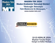 Maden-Tek 2024 Maden Endüstrisi Teknoloji Günleri